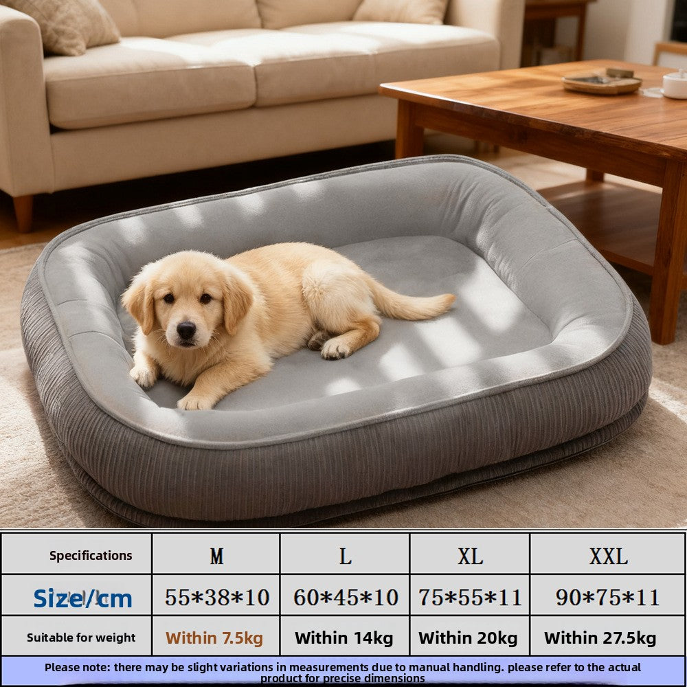Semi-enclosed warm dog and cat bed, detail photo 8