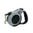 Retractable dog lead with bone-shaped handle in 19 colour options
