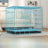 Foldable iron pet crate for small dogs, detail photo 18