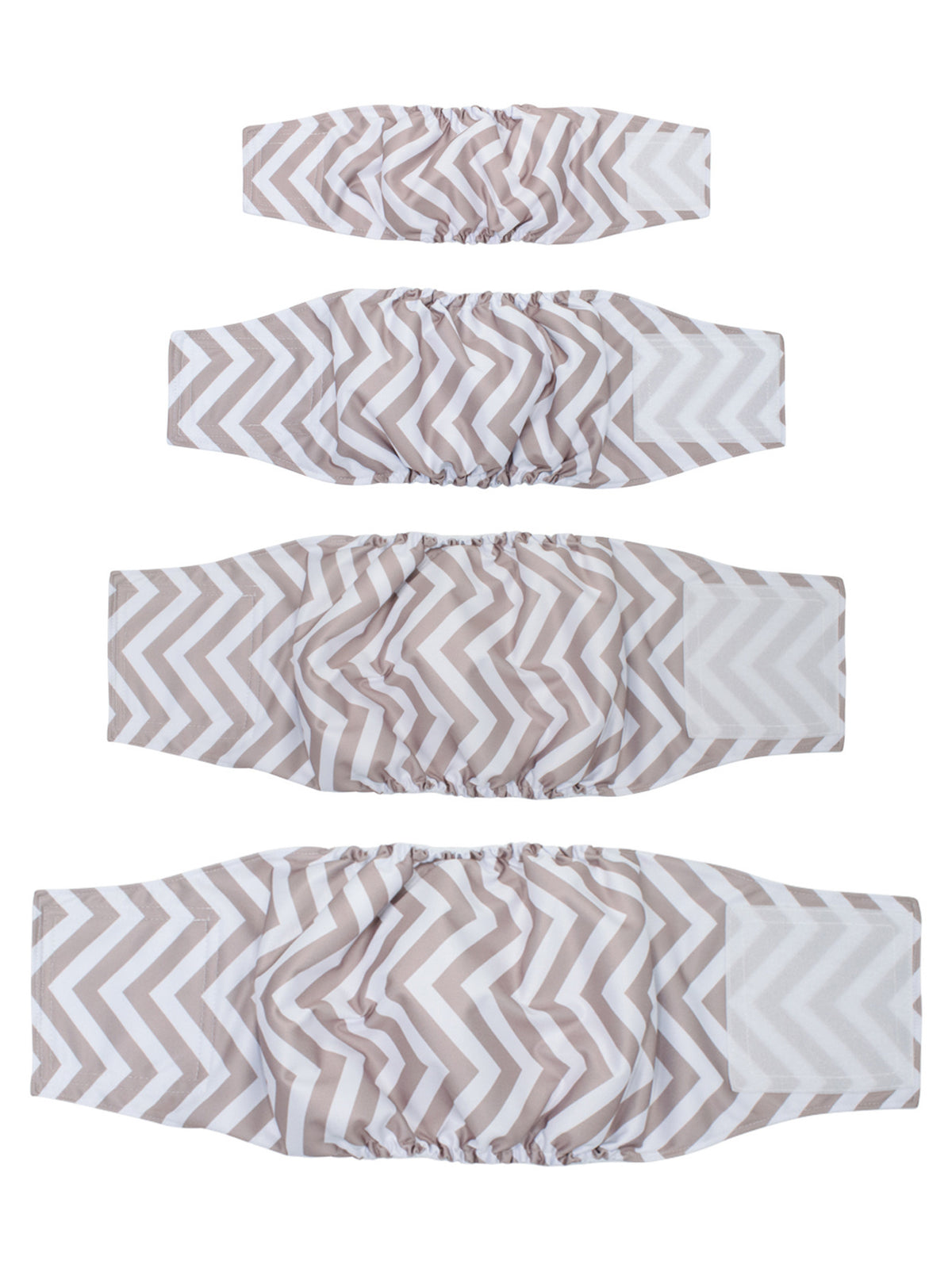 Washable Reusable Male Dog Diaper with Leak-Proof Absorbent Layer, Sizes S to XL