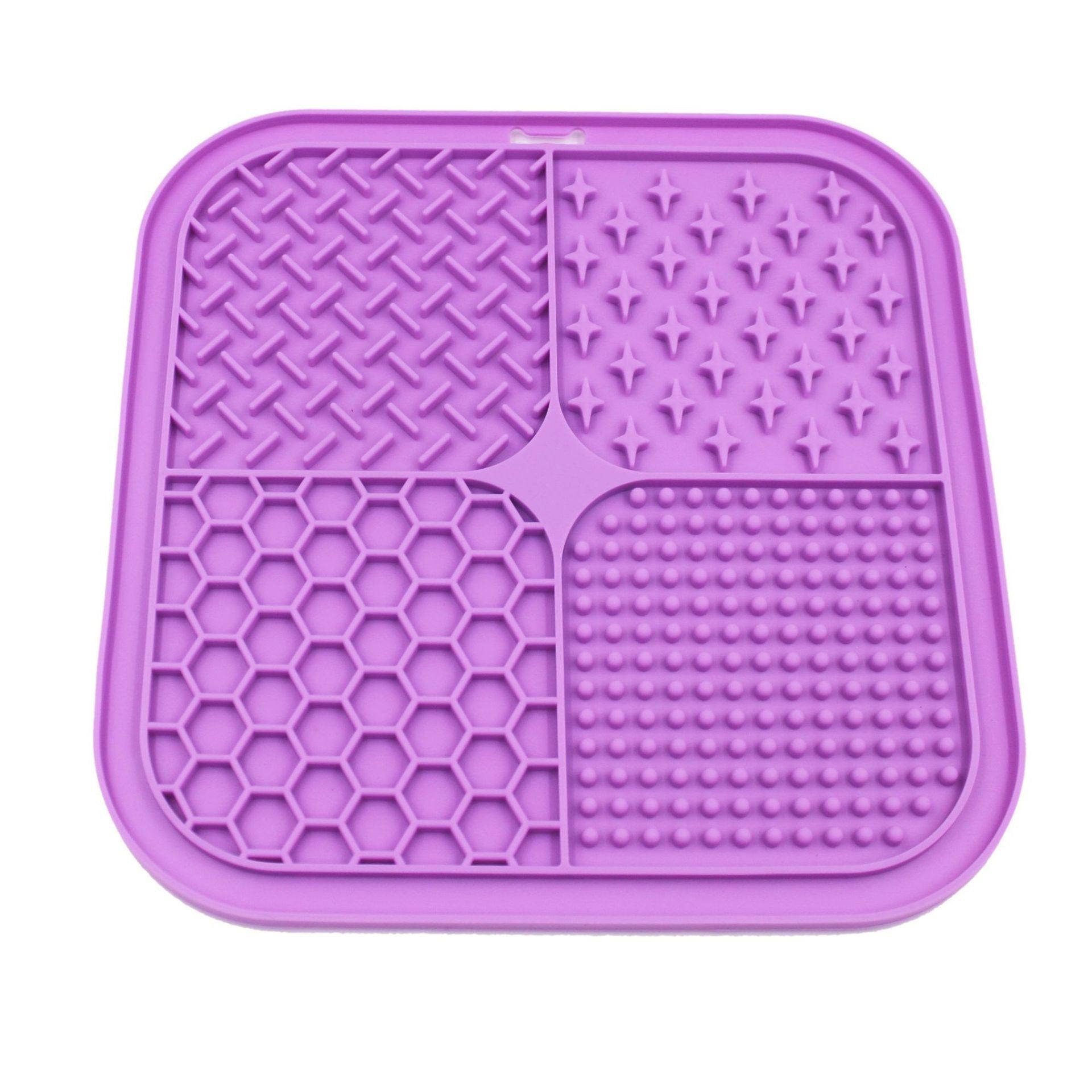 Suction cup silicone licking mat for dogs and cats, slow feeder - view 10