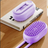 Pet Steam Spray Massage Comb with Silicone Bristles, Cats and Dogs