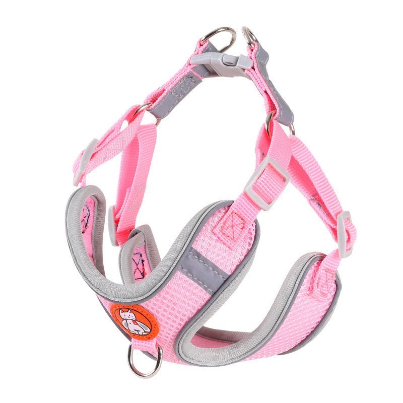 Reflective nylon harness or lead for small pets, available from Pet Royale UK