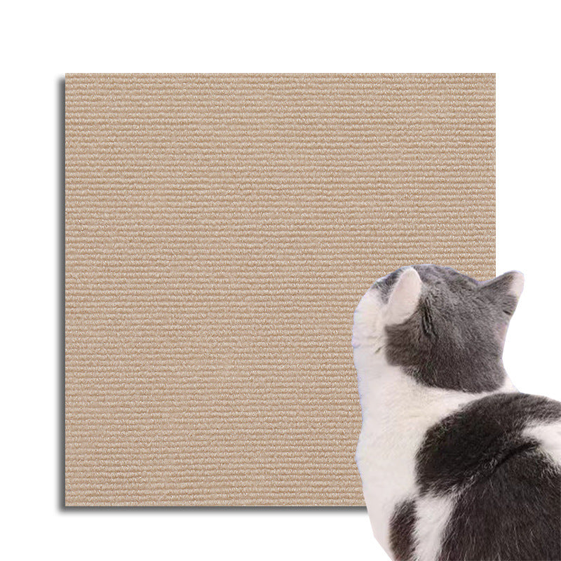 Anti-scratch cat sofa protector pad in Cream, size 60 x 60cm