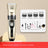 Ceramic Blade Dog Clippers with 4 Guide Combs, USB Rechargeable