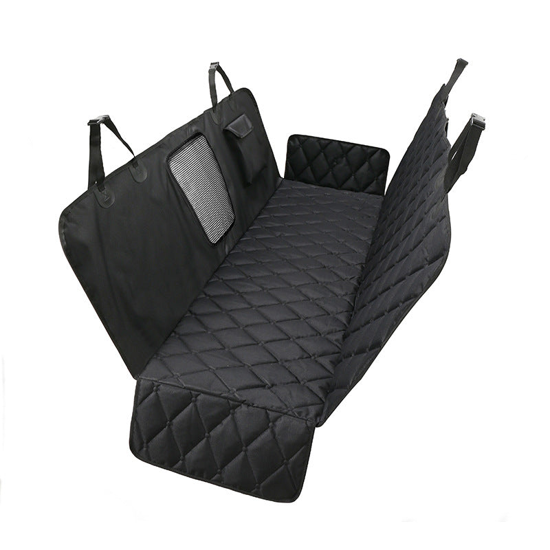 Waterproof Oxford dog car seat cover with zip sections, photo 10 of 12