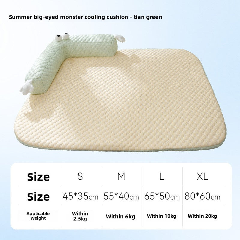 Breathable cooling dog mat with fun printed design, photo 9 of 66