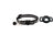 Reflective breakaway cat collar with silicone AirTag holder sleeve and bell, view 18