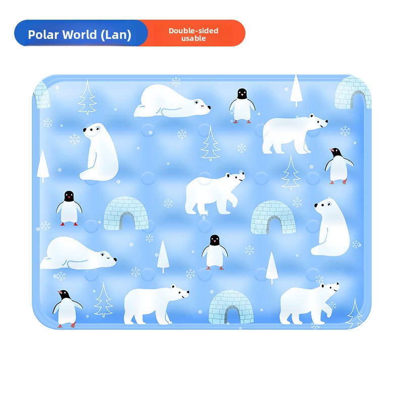 Printed gel cooling pad for cats, photo 18 of 23