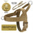 Reflective tactical nylon dog harness, 3 sizes available