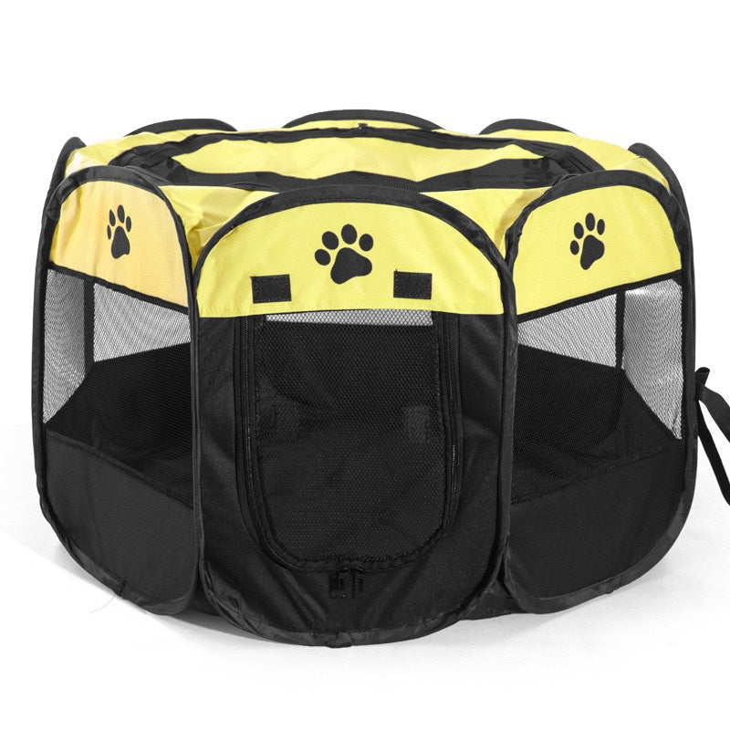 Foldable Oxford cage for cats and small dogs, photo from another angle
