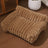 Grey plush pet sofa bed with raised sides for cats and dogs, photo 13