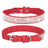 Sparkly rhinestone collar for cats and dogs, 7 sizes available