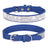 Sparkly rhinestone collar for cats and dogs, 7 sizes available