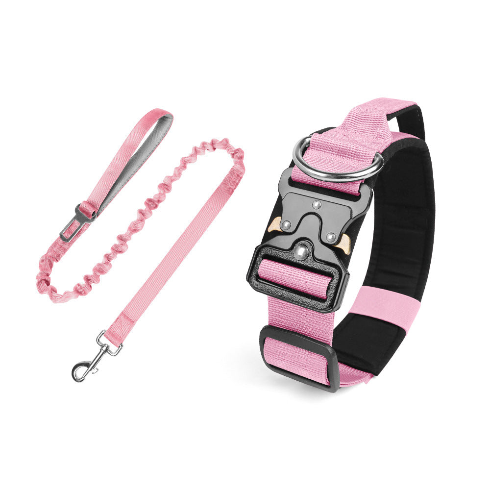 Tactical dog harness with front and back rings, 3 sizes available