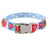 Printed nylon dog collar with colourful pattern, product image 24