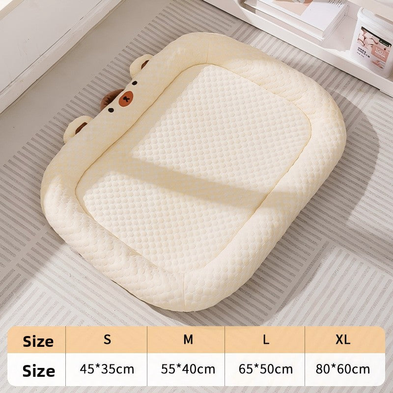 Double-sided washable pet cooling mat with patterns, photo 8 of 8