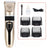 Cordless Pet Hair Clipper with Built-in Battery, Quiet Trimmer Set