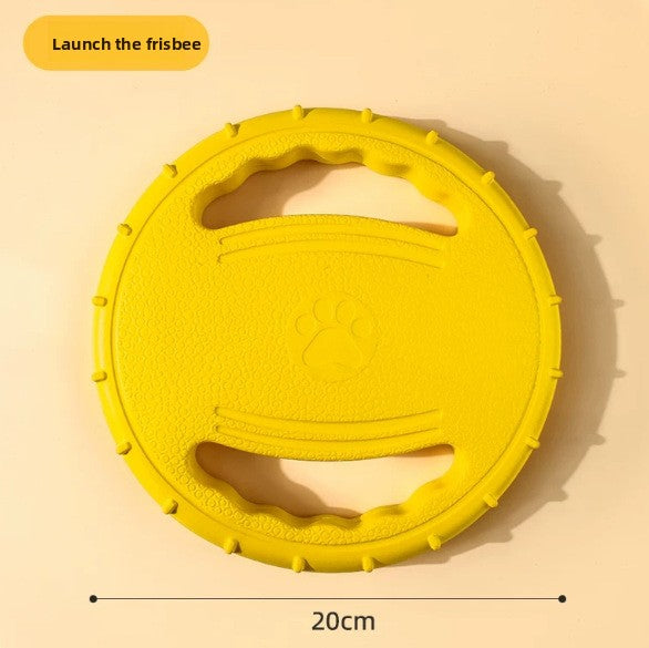 EVA dog training toys pull ring frisbee and ball - photo 9