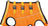 Orange hind leg support sling with handle for senior dogs, product image 7