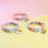 Multicolour lace flower collar with bell for cats and small dogs
