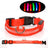 Rechargeable LED dog collars in eight glowing colours
