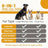 Double-Sided Dog Grooming Comb for Detangling and Loose Fur