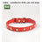 Cartoon PU leather pet collar in 4 colour options