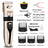 Pet Hair Clipper Set with 4 Limit Combs, Rechargeable Dual Voltage