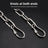 Stainless steel chain dog lead, ideal for everyday use