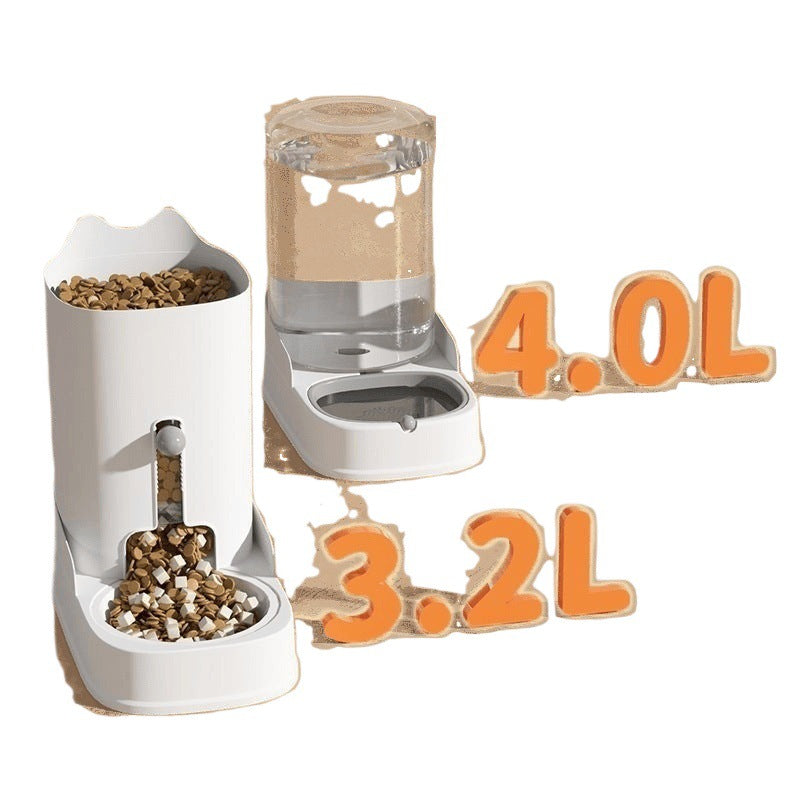 Automatic feeder and water dispenser
