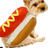 Yellow burger costume for dogs and cats, in Yellow, sizes Small to Large, image 1