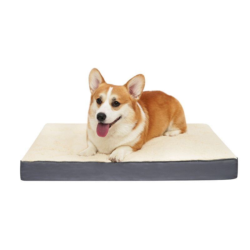 Memory foam dog bed mat with washable cover, photo 10