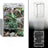 Acrylic jumping spider enclosure with front door, close-up detail view