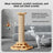 Sisal cat scratching post 48cm tall, detail photo 3