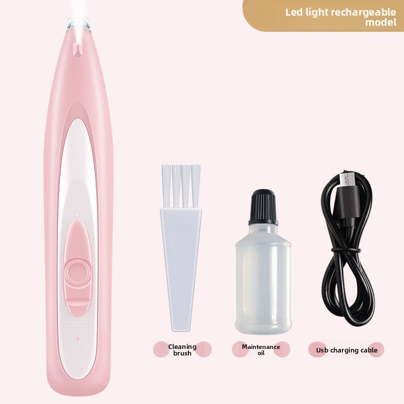 Multifunctional LED Nail Clippers for Cats and Dogs