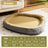 Grey spacious pet bed in 75 by 55cm size