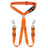 Elastic dog car safety lead, available from Pet Royale UK