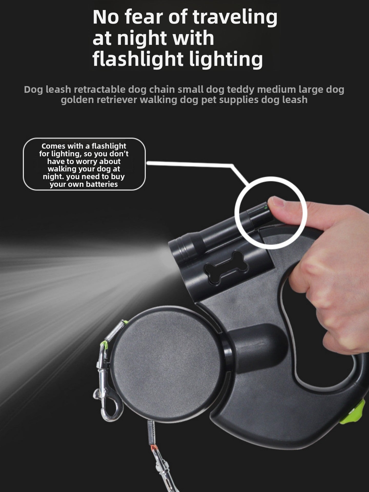 Dual retractable lead for two dogs, available from Pet Royale UK