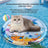 Sail print pet cooling water mat for dogs and cats, photo 2