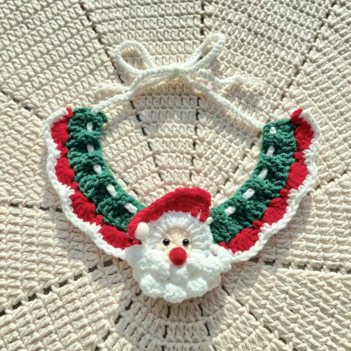 Hand knitted pet hat and collar scarf for dogs and cats, image 20