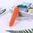 Knotted cotton rope carrot dog toy with colourful knots