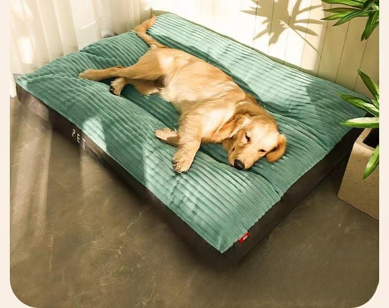 Removable washable dog bed mat with thick padding, photo 7 of 11