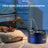 Cat Water Fountain with LED Light, Low Water Alert and Quiet Pump, Large Capacity