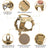 Tactical MOLLE cat harness vest in nylon, product image 9