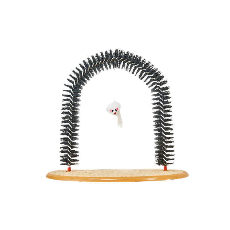 Self-Grooming Cat Brush, Wall Corner Massage Scratcher