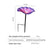 Decorative Wrought Iron Garden Bird Feeder and Bird Bath with Flower Design