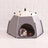 Foldable Oxford cloth pet playpen tent with mesh panels, product image 42