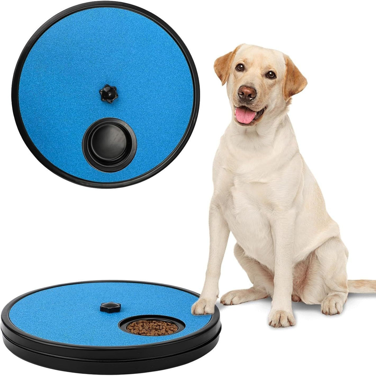 Rotating Nail Scratch Board and Slow Feeder for Small Animals