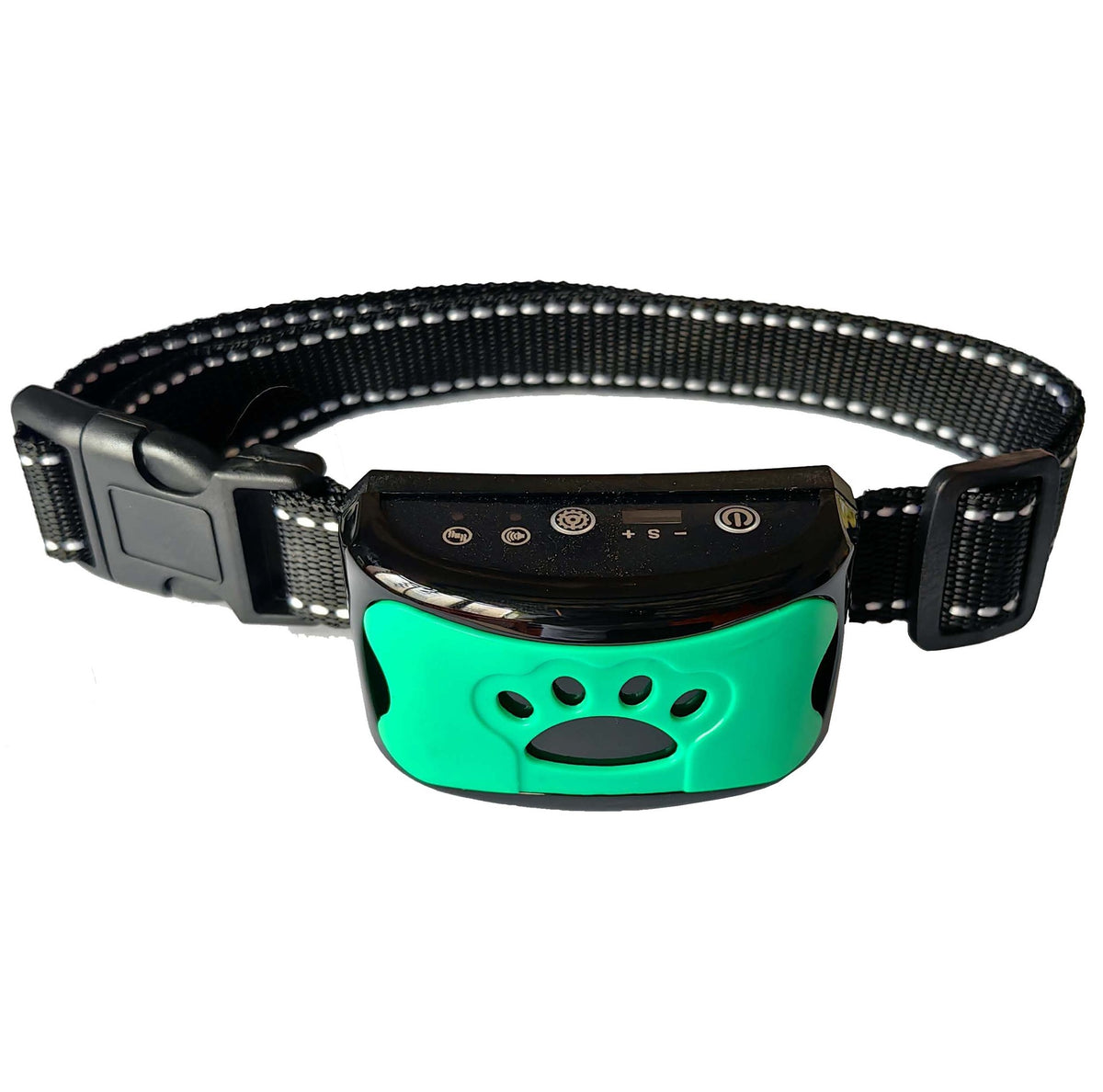 Rechargeable vibration anti-bark dog collar in bright colour, product image 14
